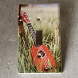 Light Switch Plate Cover Ukulele Decorative Home Art Deco 1-Gang Single Toggle