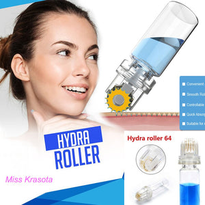 New Hydra roller 64 titanium needles micro needle derma roller anti aging wrinkle removal meso roller